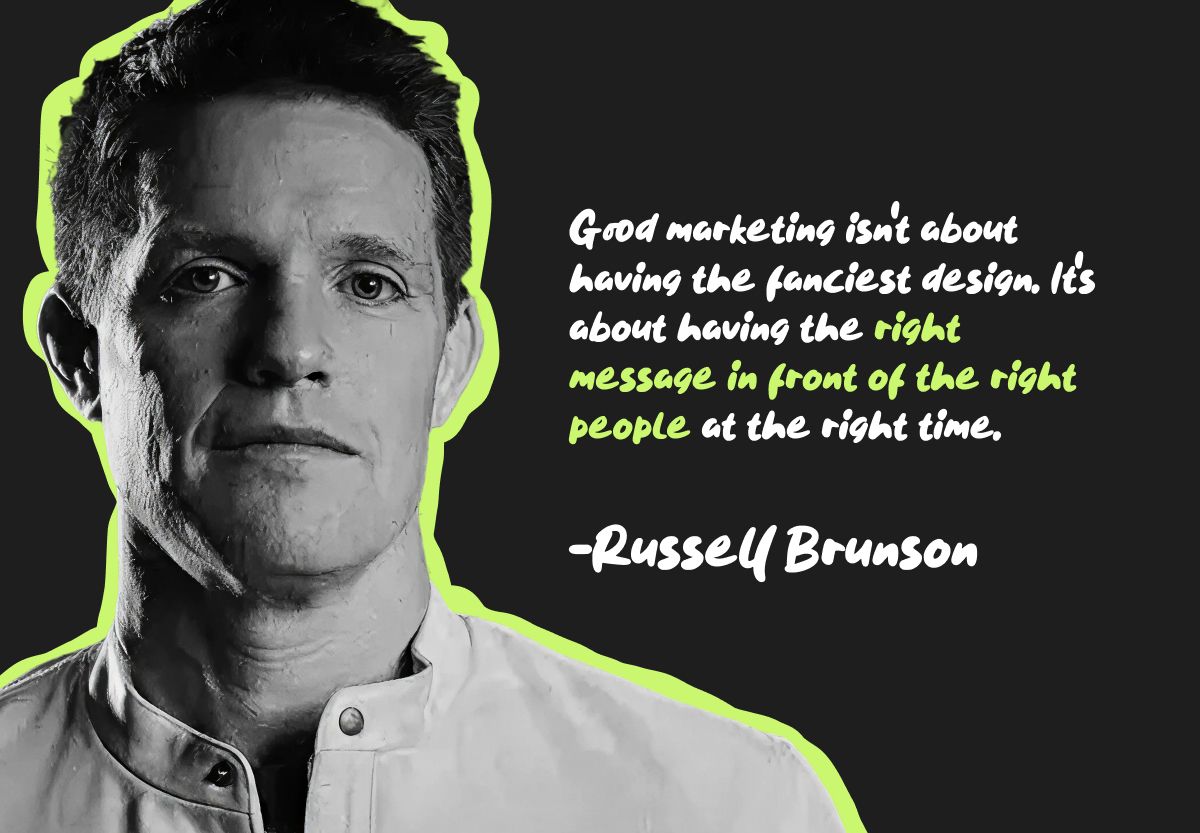 Russell Brunson, Marketing Expert