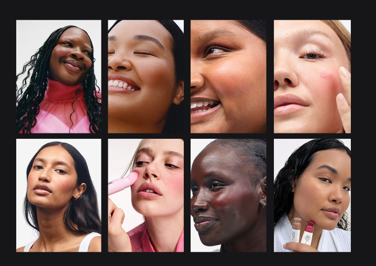 Glossier — Customer Selfie UGC Static, Cloud Paint