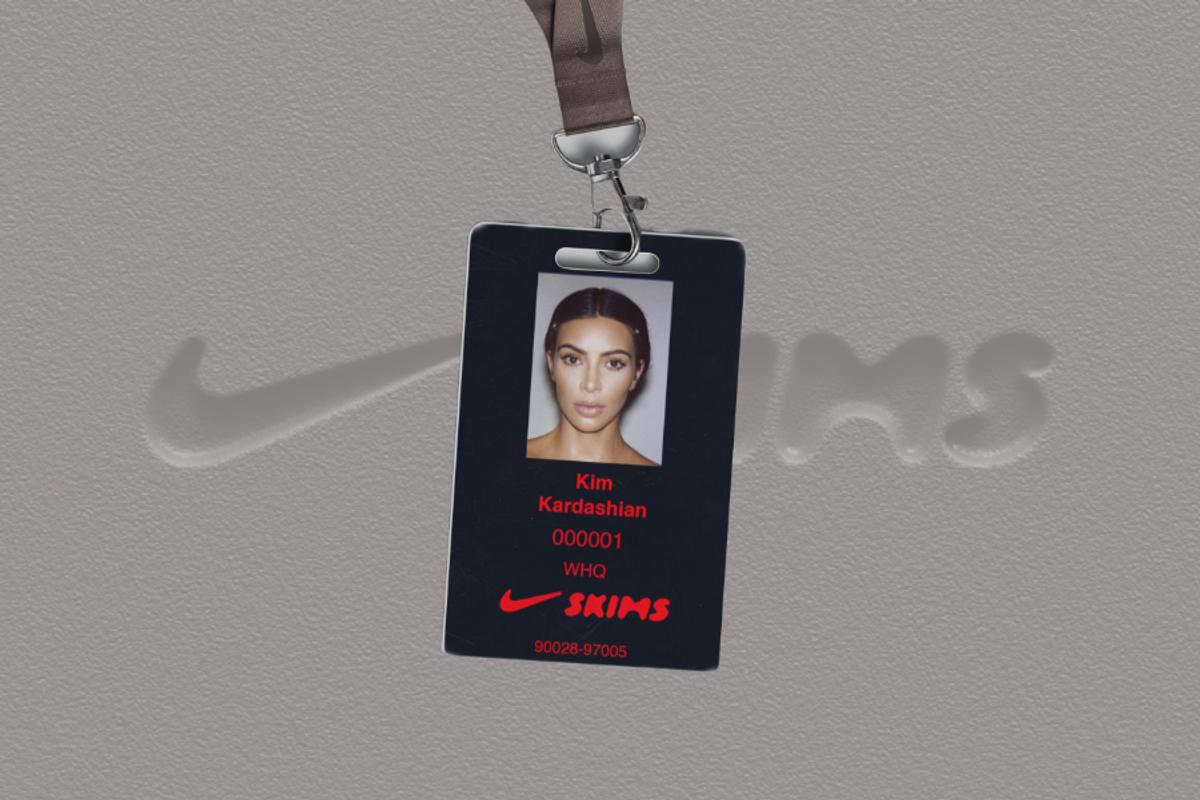 Collaboration of Nike with Kim Kardashian's Skims Brand