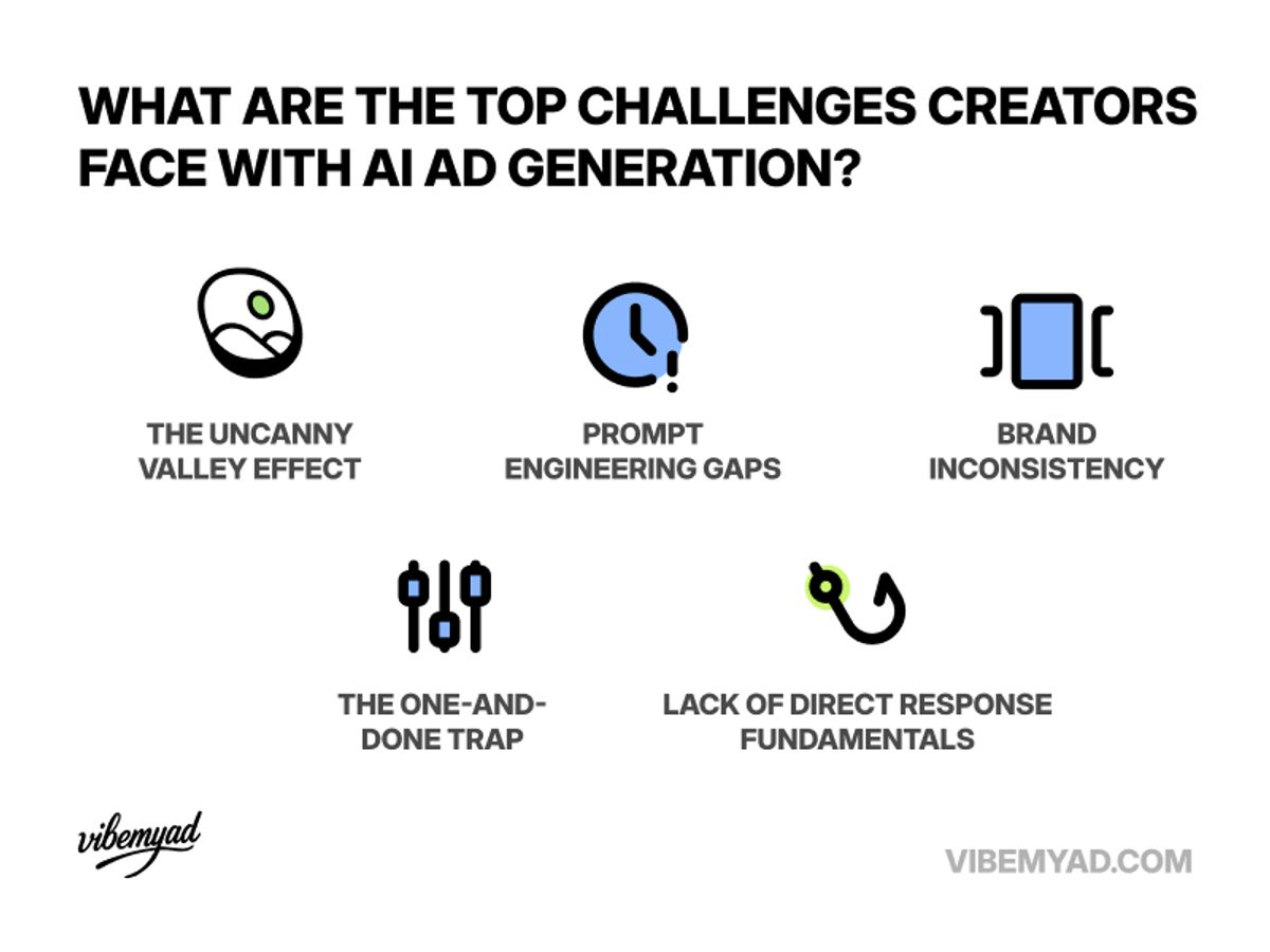 Challenged Creators Face while generating Ads