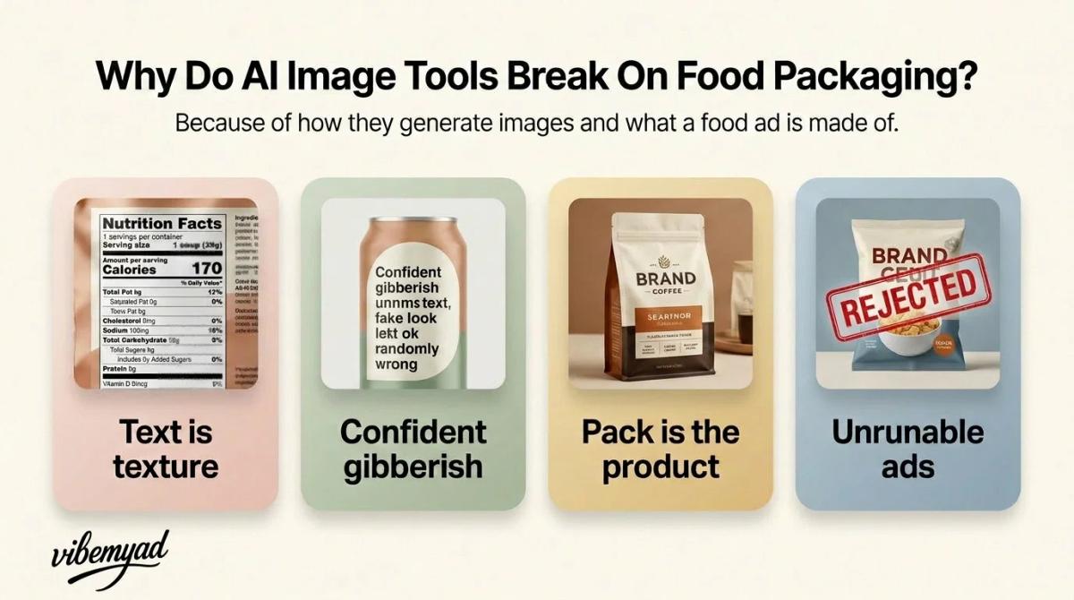 Why Do AI Image Tools Break On Food Packaging?