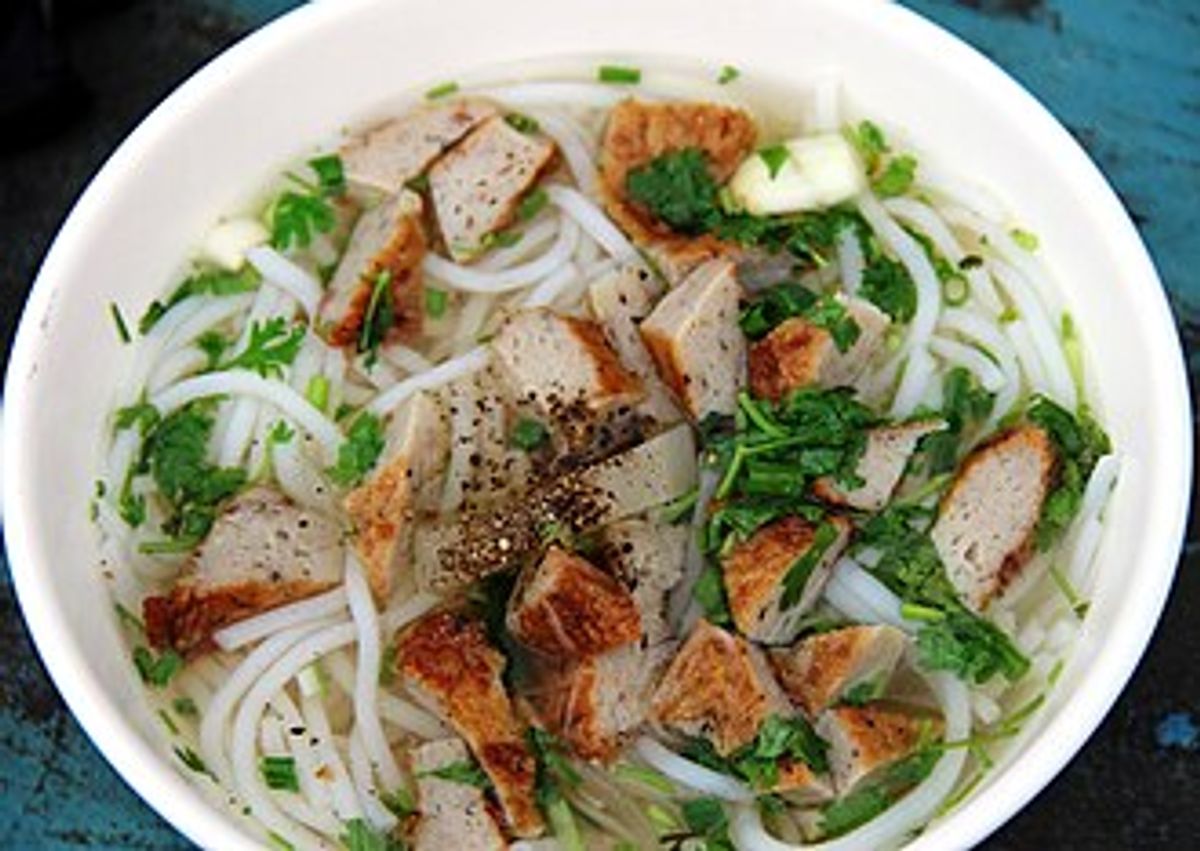 Bún chả cá Nha Trang
