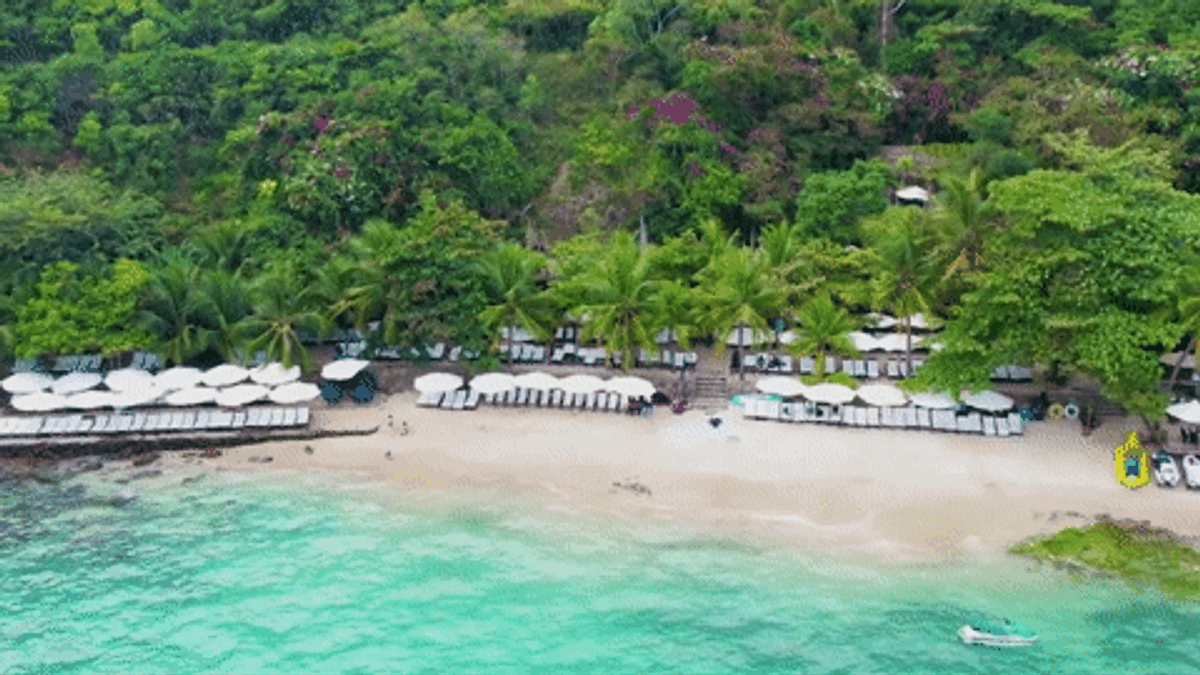 Mini beach