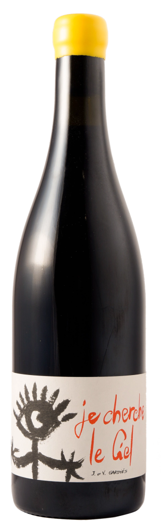 卡狄耶酒莊．胡西雍丘村莊「找尋天空」紅酒 酒瓶照片