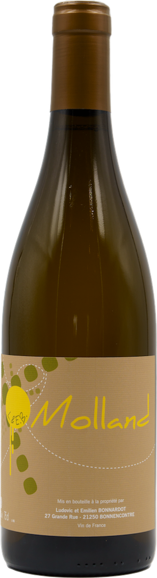 伯納多酒莊．「莫朗德」白酒 酒瓶照片