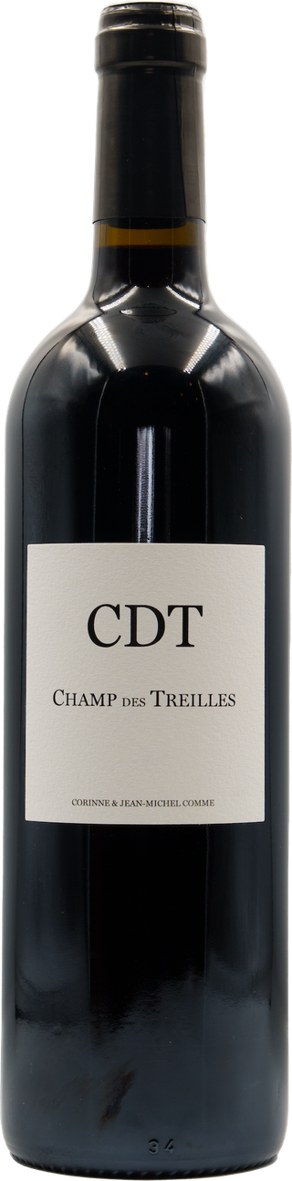 香特雷依堡．「CDT」紅酒 酒瓶照片