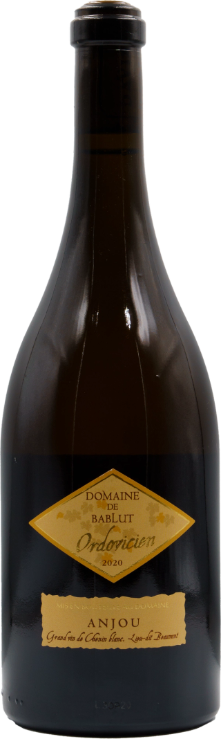 巴布律酒莊．安茹「奧陶紀」白酒 酒瓶照片
