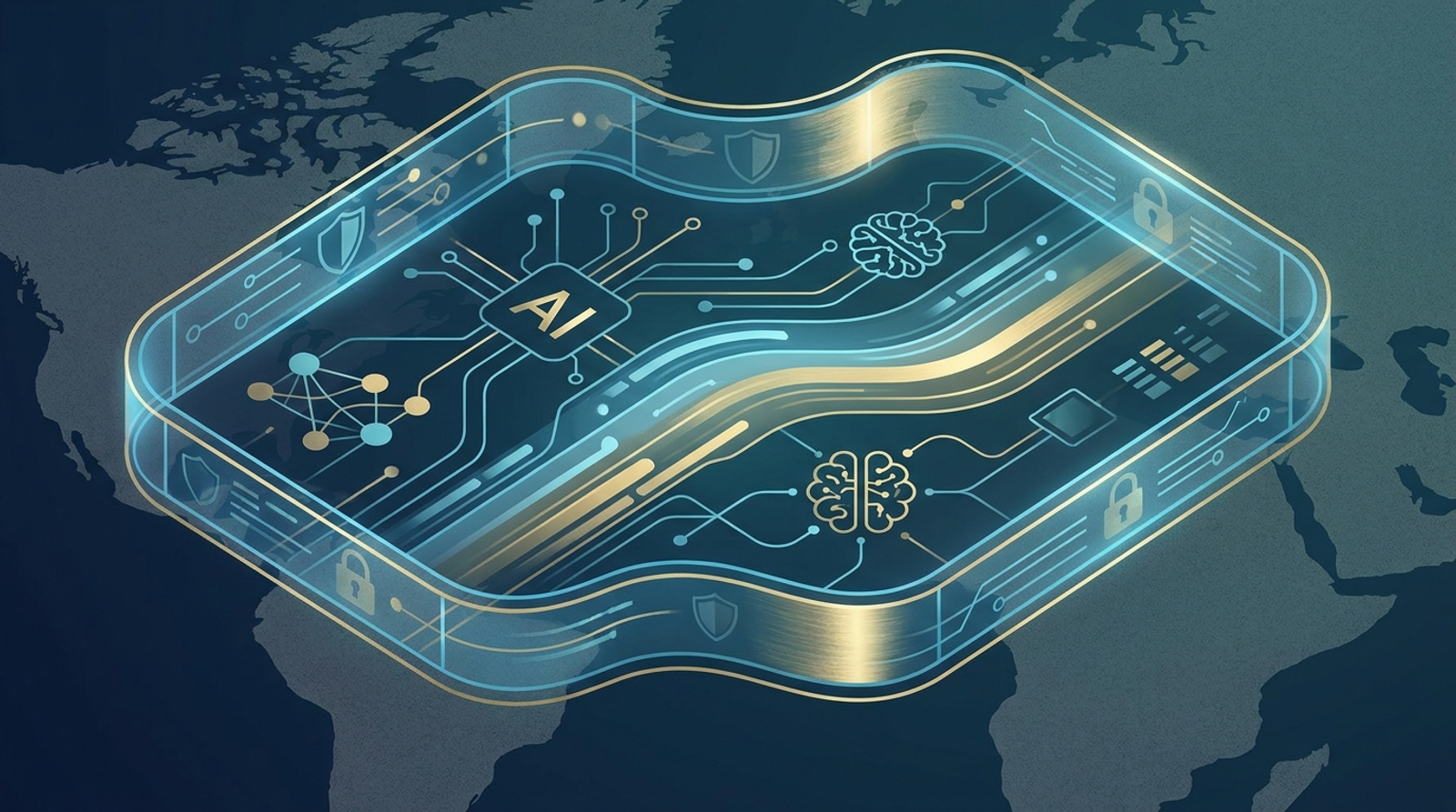 Regulated data and AI kept inside a sovereign jurisdictional boundary
