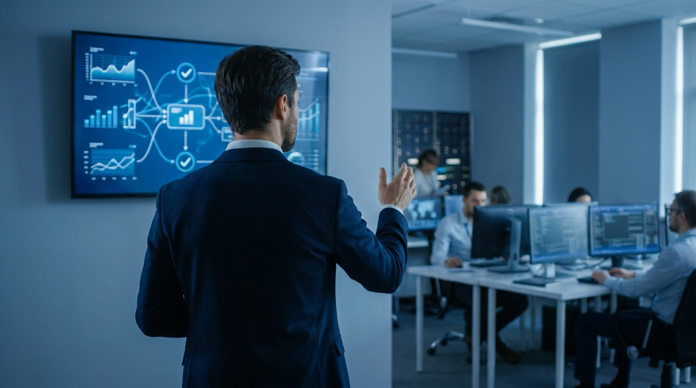 Analyst reviewing a data provenance and citation dashboard for AI compliance