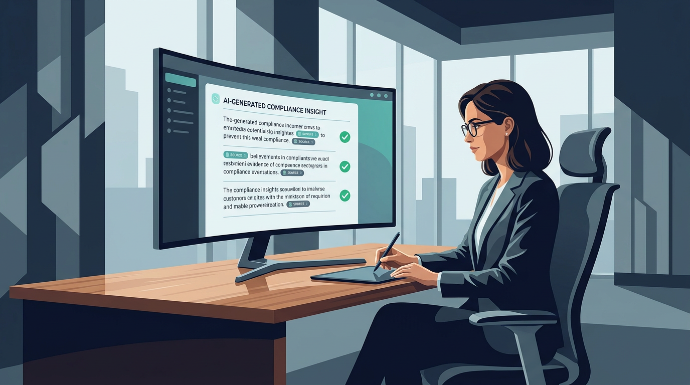 Autonomous AI agent connected to enterprise systems through access-control and audit gates