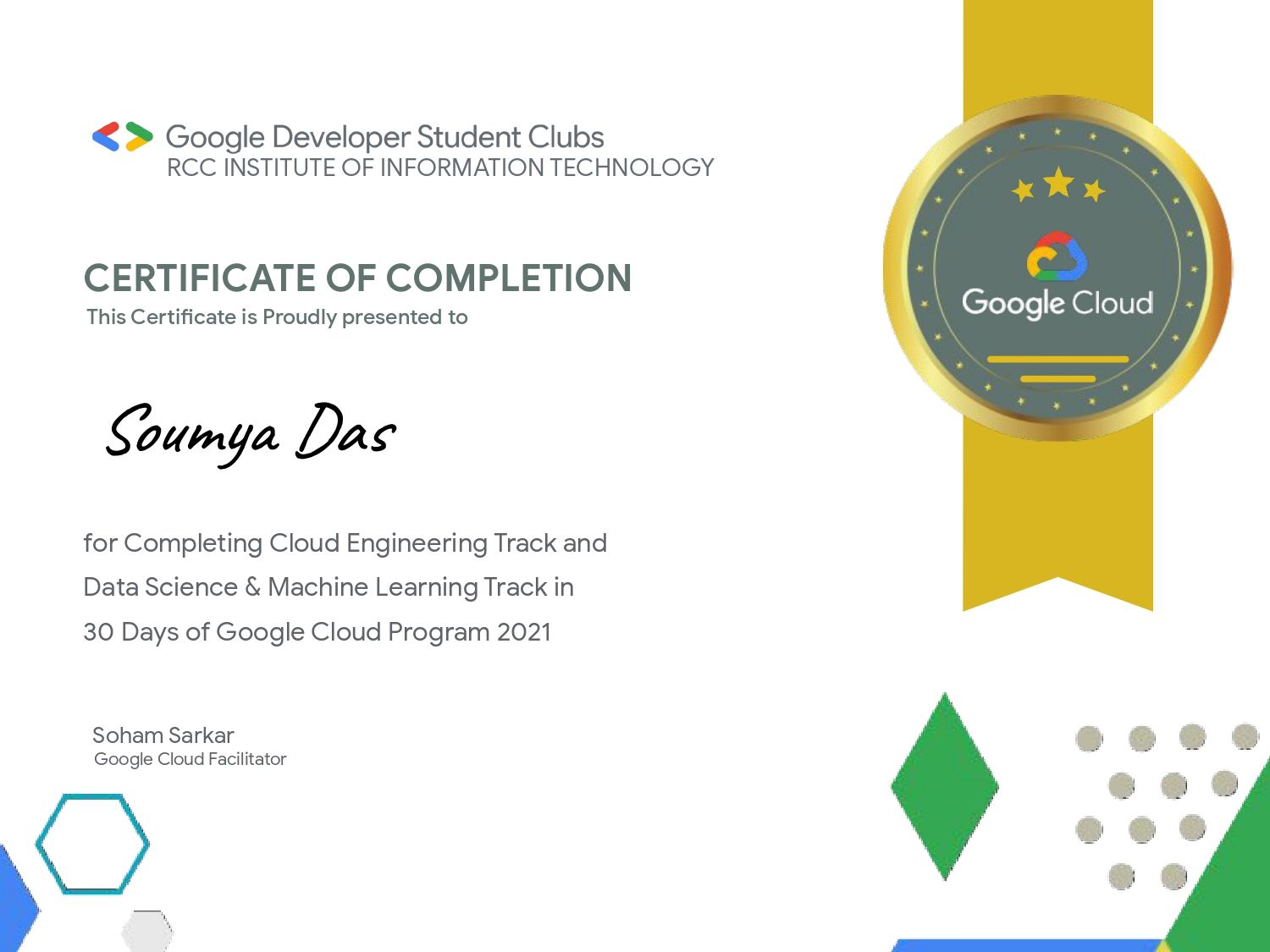 30 Days Of Google Cloud