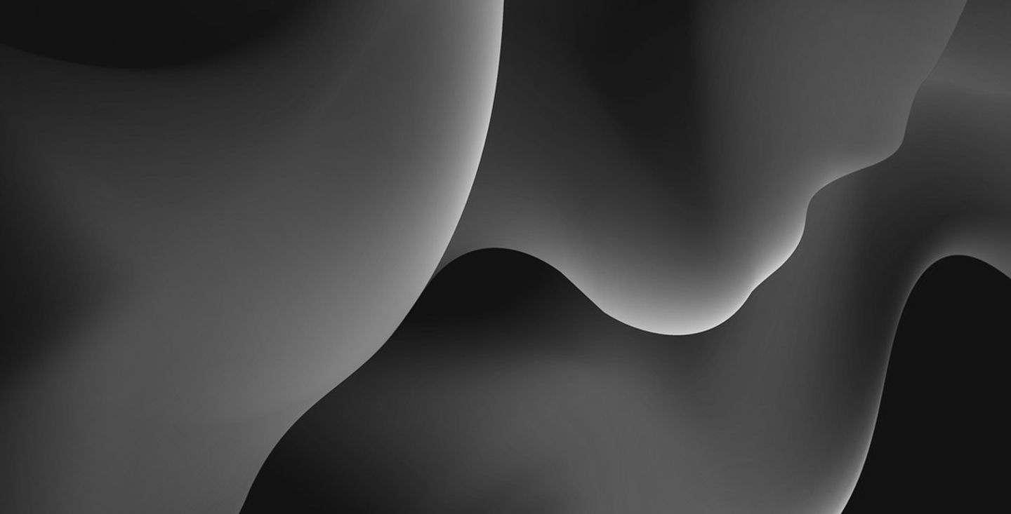 Two near-identical abstract wave forms that don't quite align, representing two check-in models compared