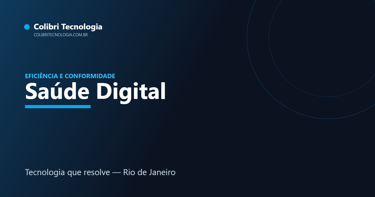 Recepção de clínica com agenda digital