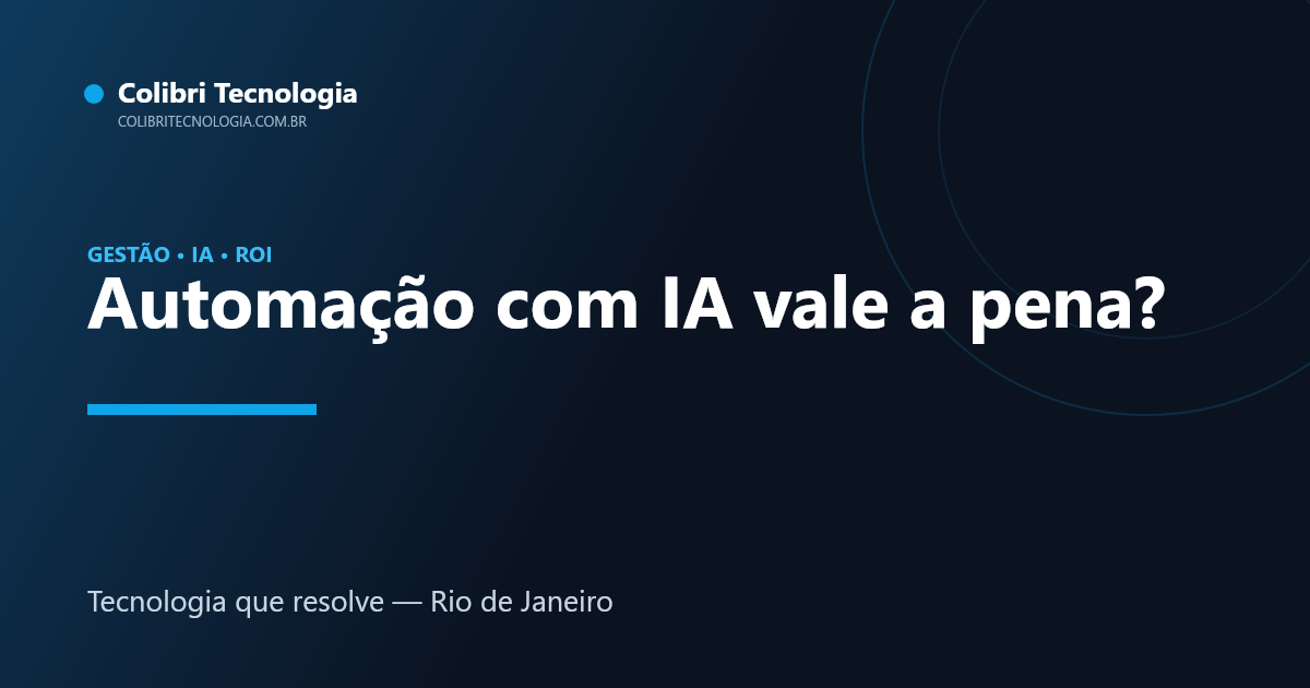 Como medir o ROI da automação com IA