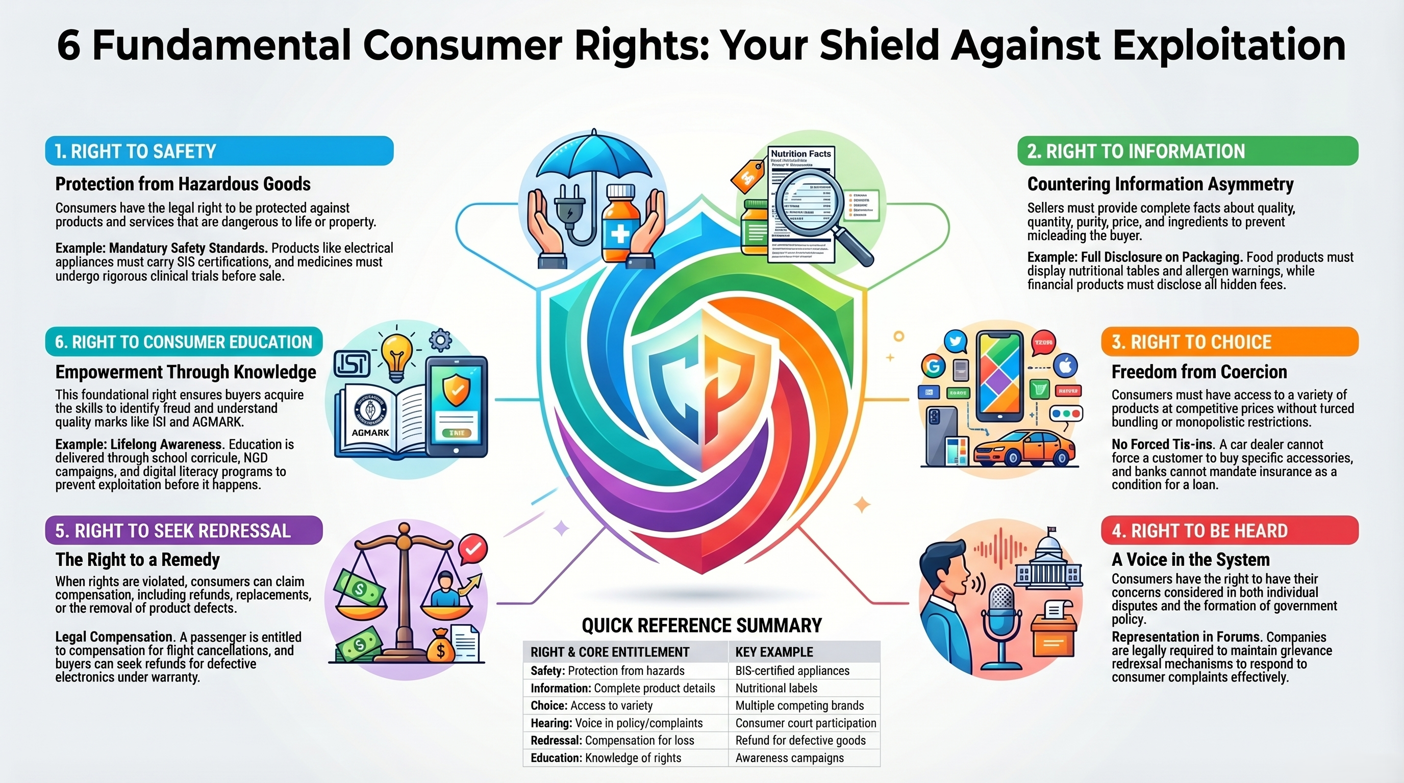 6 Consumer Rights You Need to Know: A Complete Guide with Examples