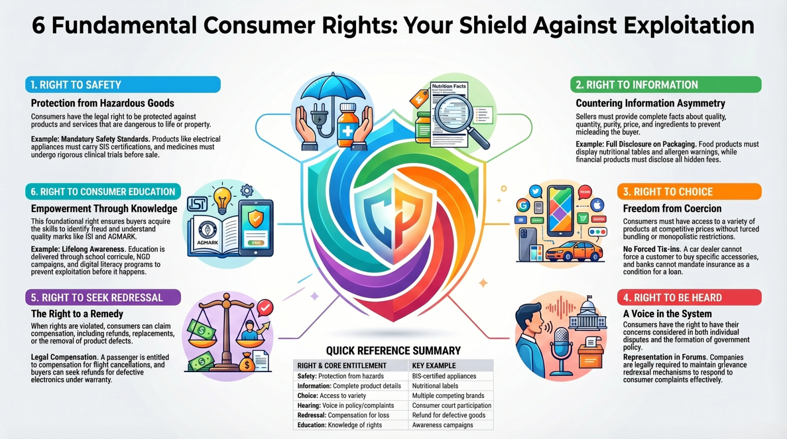 6 Consumer Rights You Need to Know: A Complete Guide with Examples