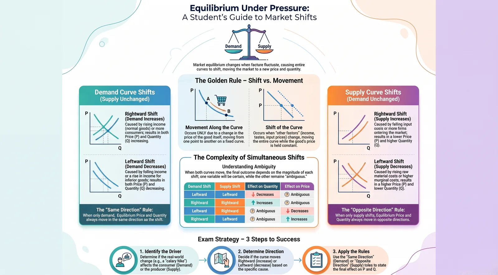 Shifts in Demand and Supply Curves: How They Affect Market Equilibrium