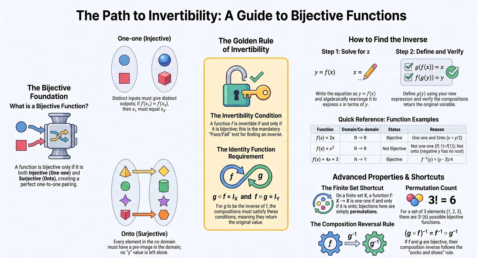 Bijective and Invertible Functions – Class 12 Maths Chapter 1 Complete Guide cover image