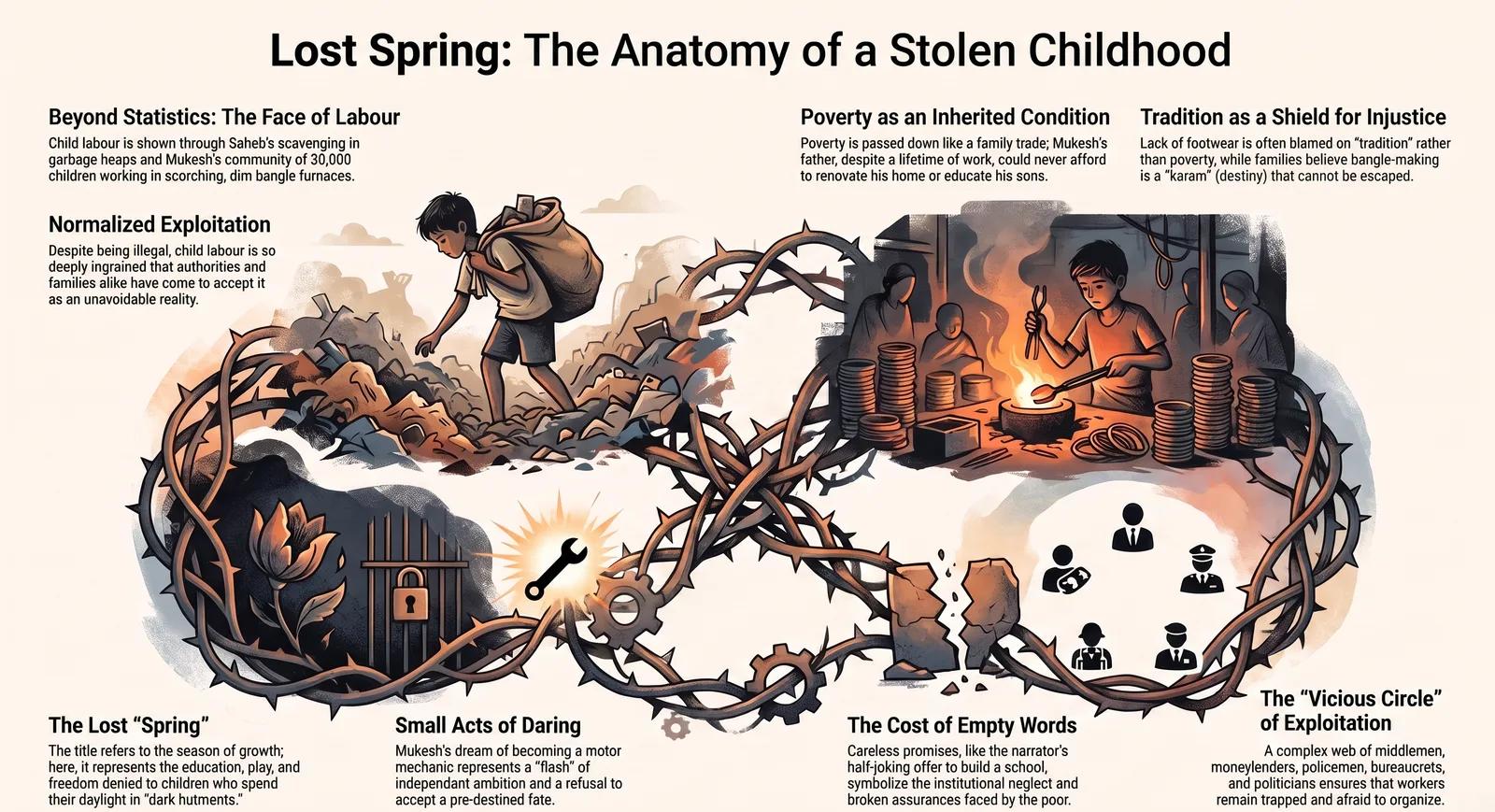 Lost Spring Themes – Child Labour, Poverty and Broken Promises cover image