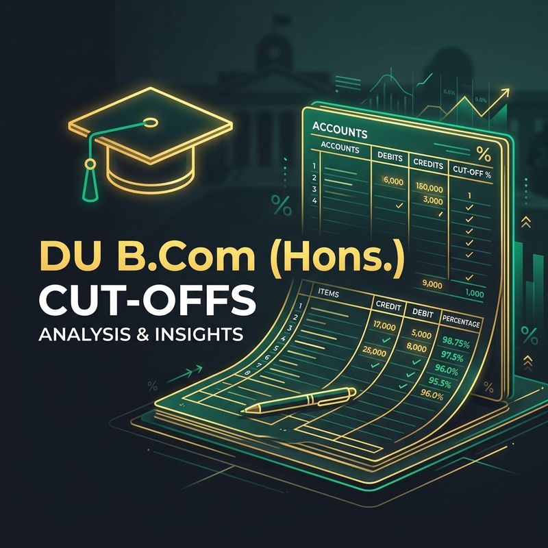 DU B.Com (Hons.) Cut-off 2026 Cover