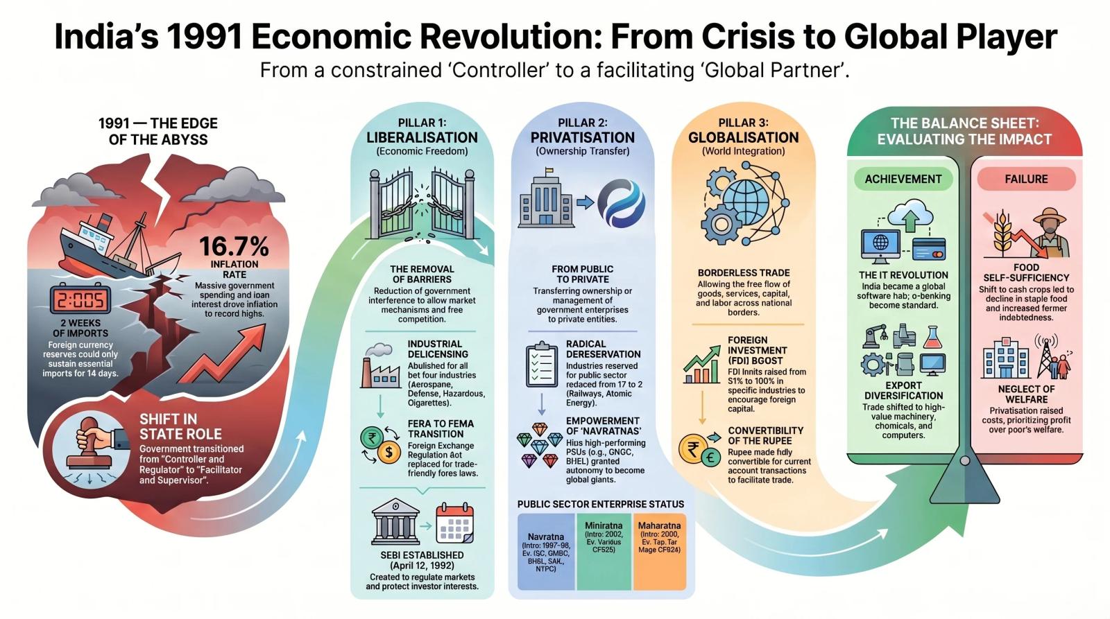 Economic Policy of India Since 1991 Class 11 – Liberalisation, Privatisation and Globalisation Explained