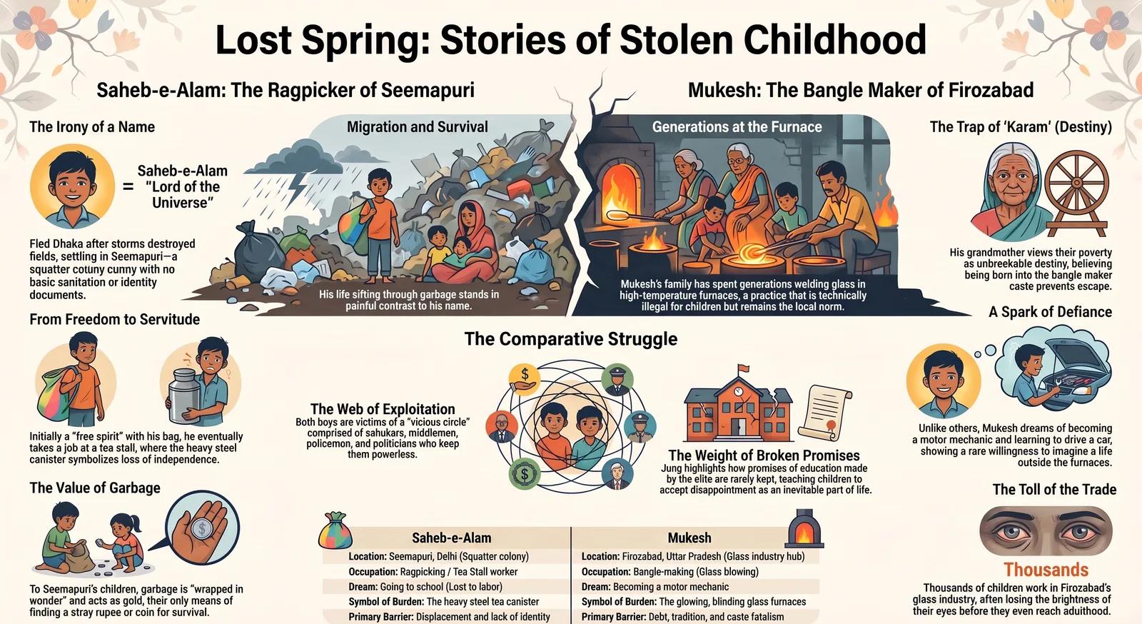 Lost Spring Summary and Analysis – Anees Jung's Stories of Stolen Childhood