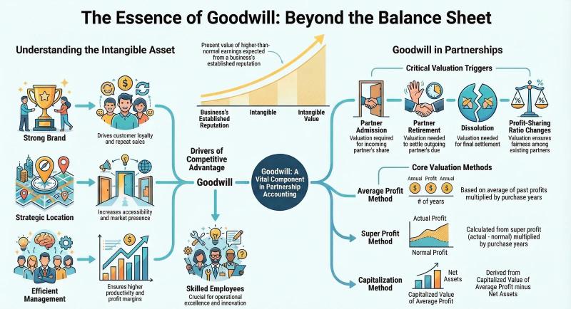 What is Goodwill in Accounting? — Comprehensive visual summary and infographic