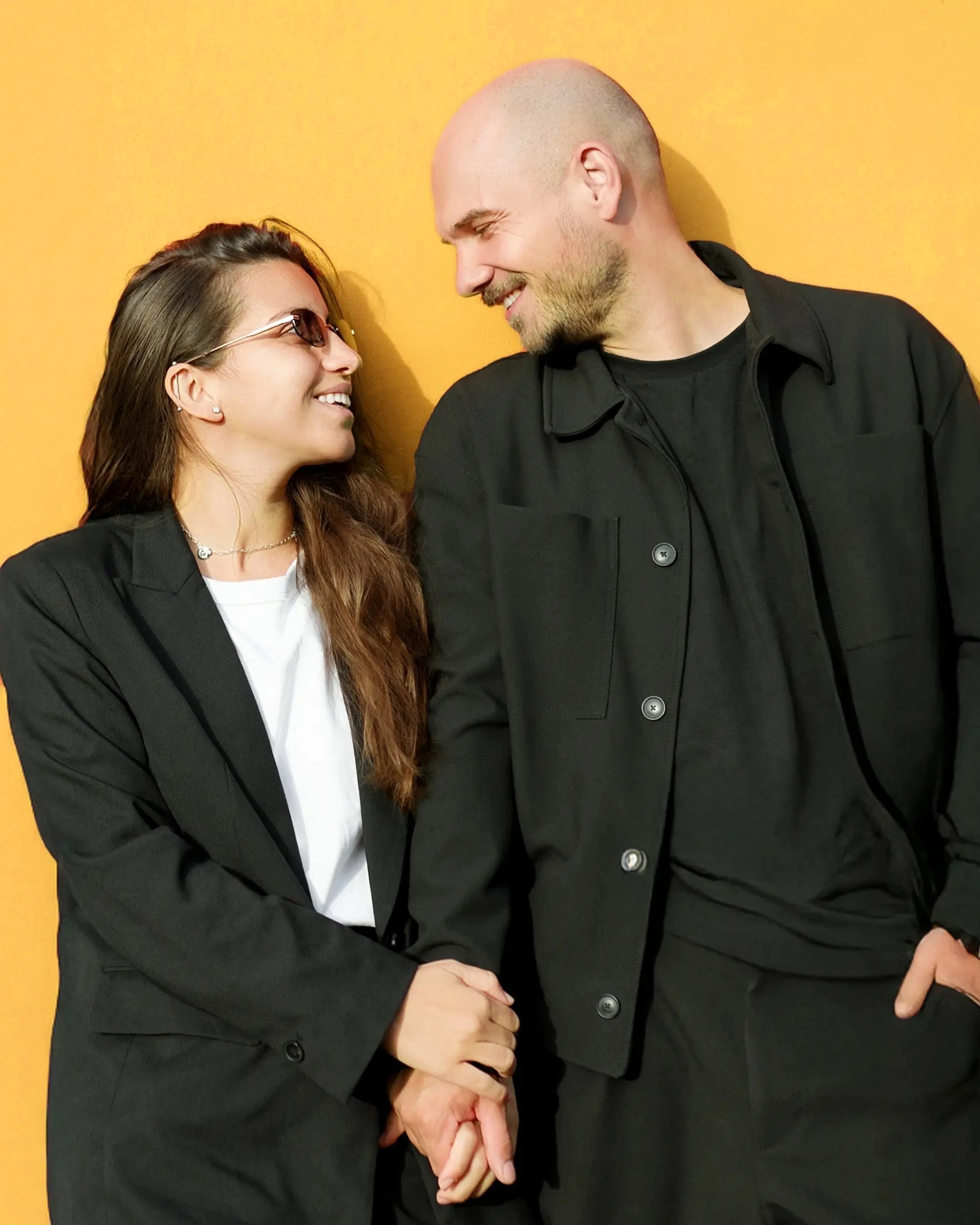 Anton and Sabina Yasirov, founders of The Lake Proposal, standing together