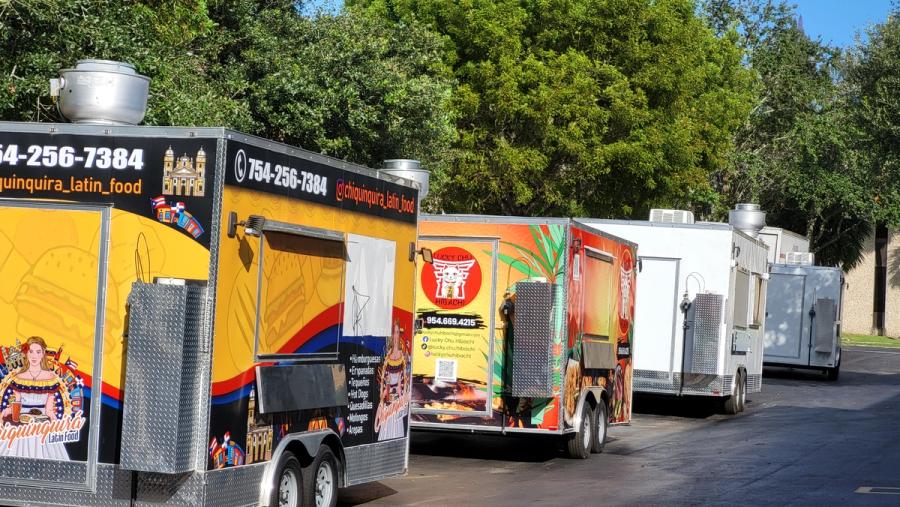 food trucks and trailer for rent