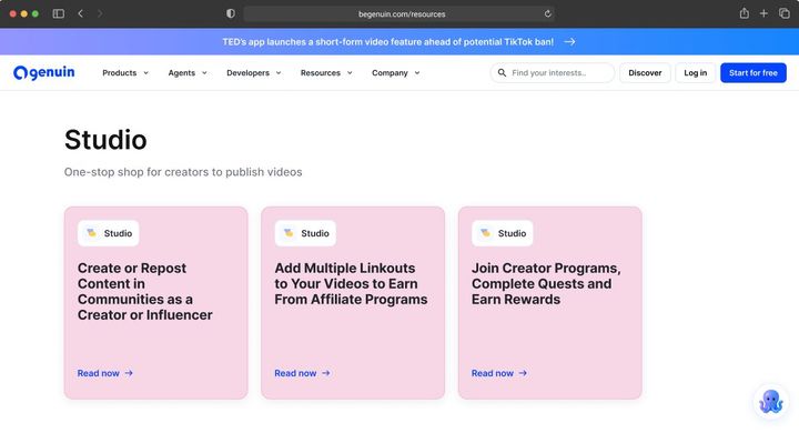 Invite creators, hosts, and contributors