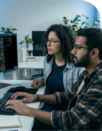 AI partner network illustration