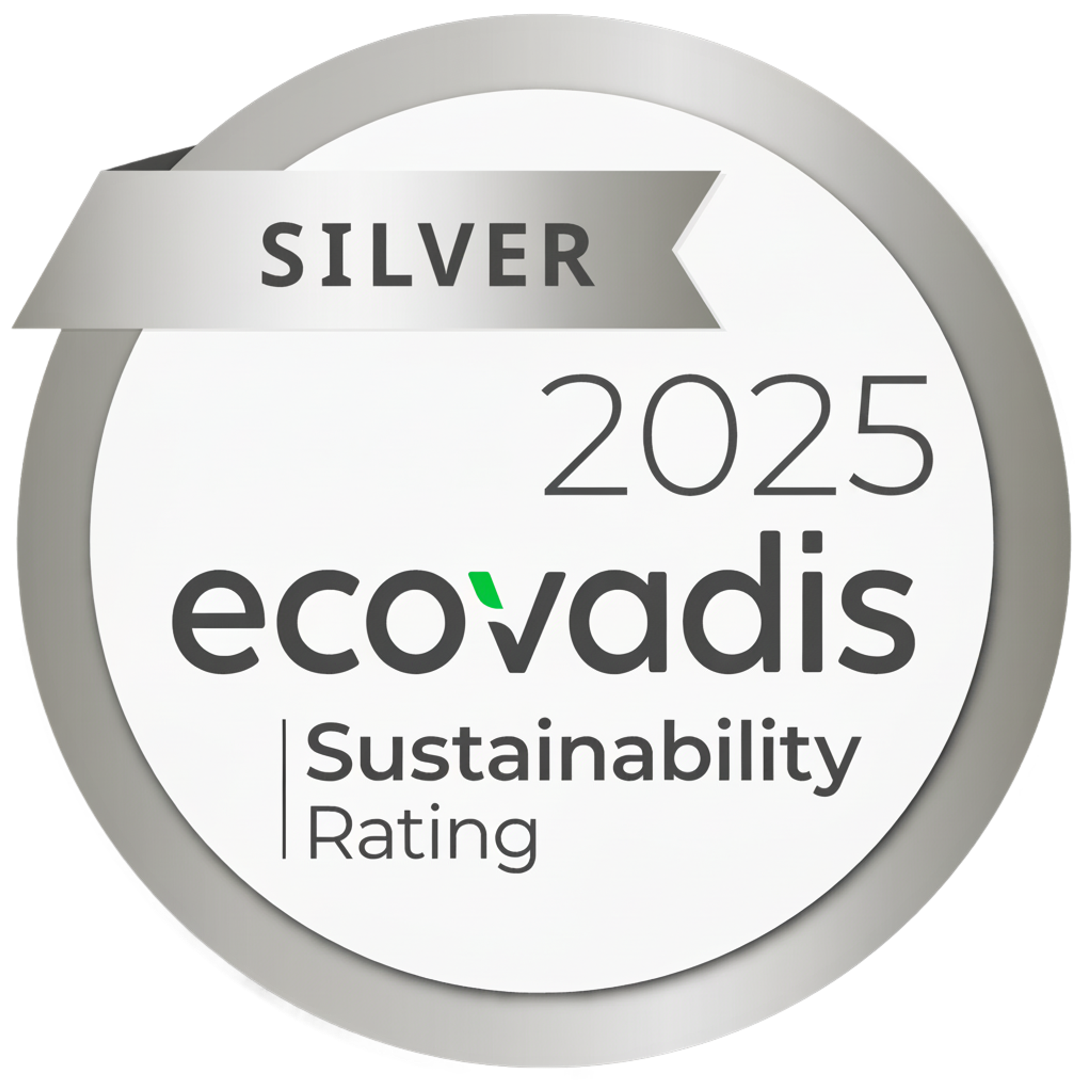 Ecovadis Silver Medal in Sustainability