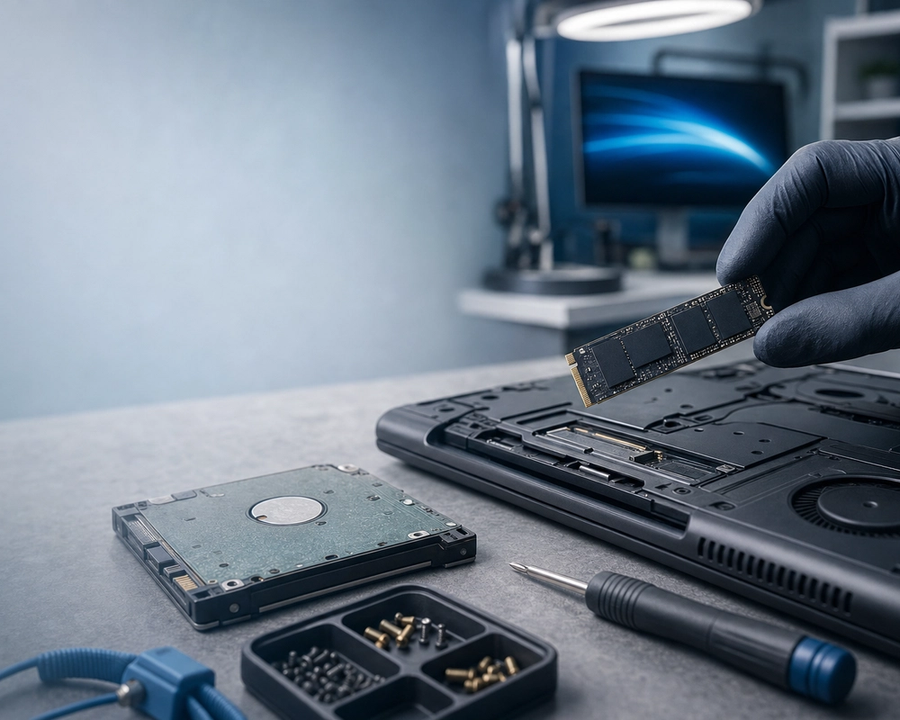 Lassú laptop gyorsítása és SSD bővítés