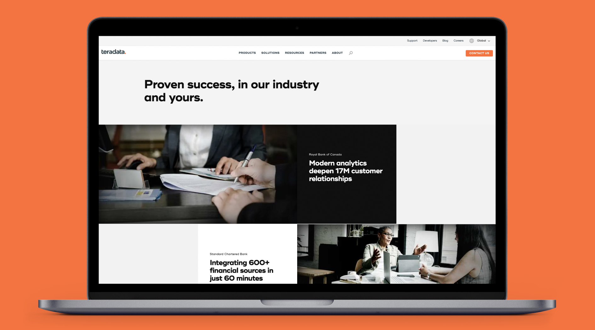 Proven success, in our industry and yours.