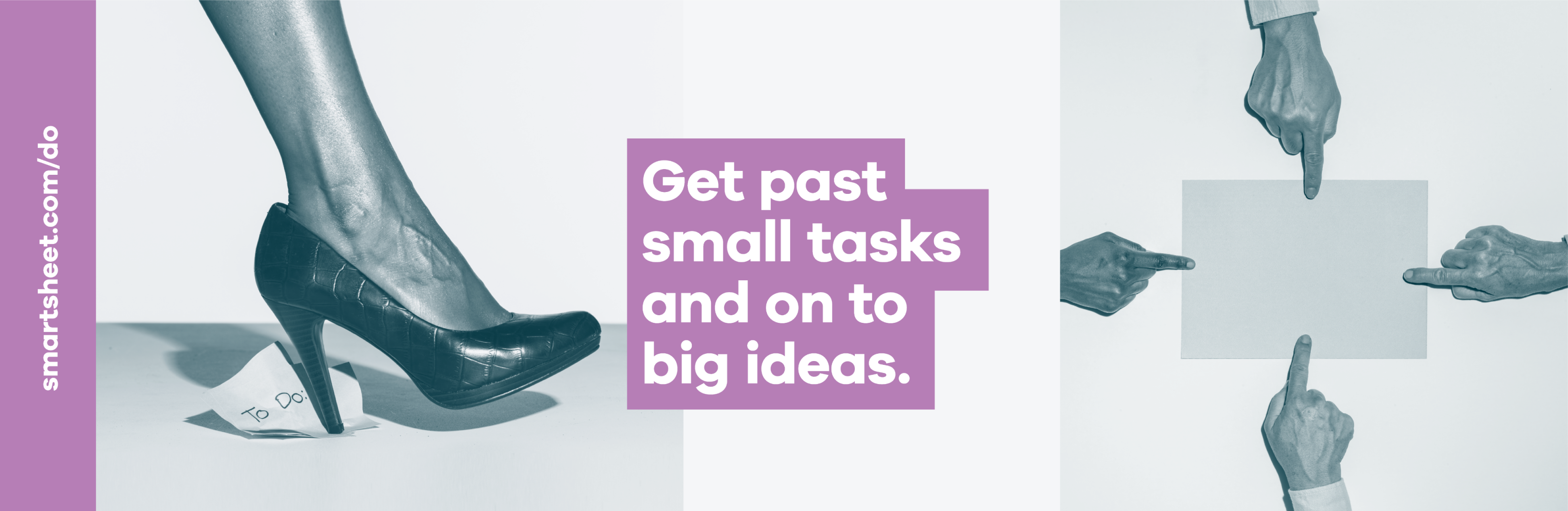 Get past small tasks and on to big ideas.