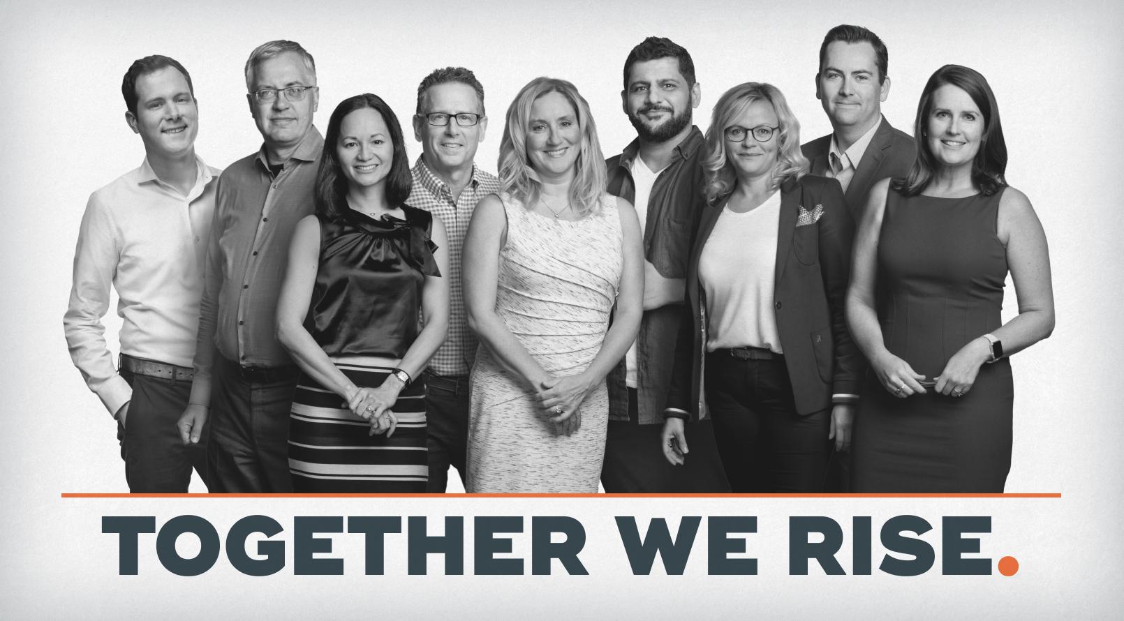 Together we rise.