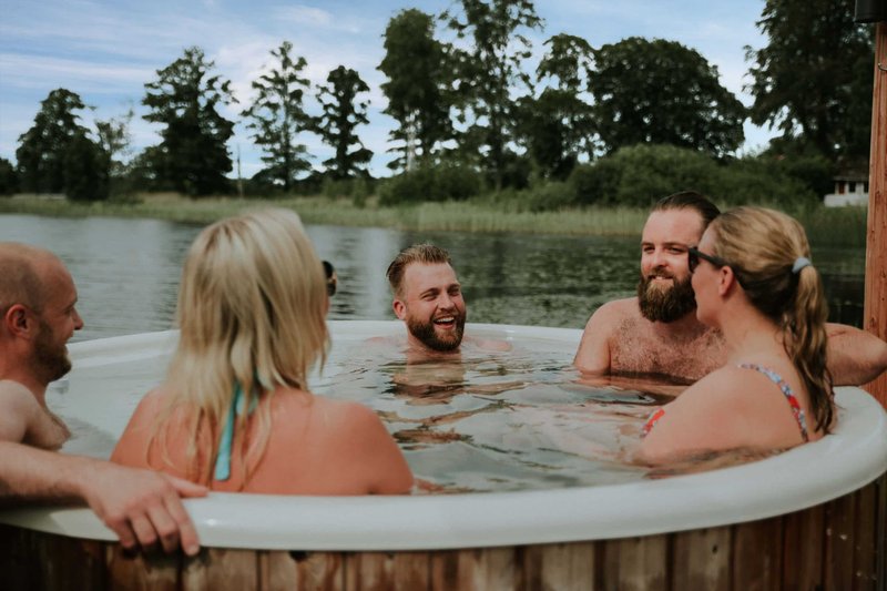 Toftaholm Herrgård konferens Småland badtunna