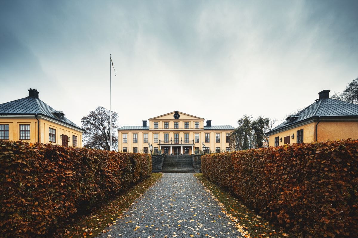 konferens Krusenberg Herrgård Exteriör Uppsala