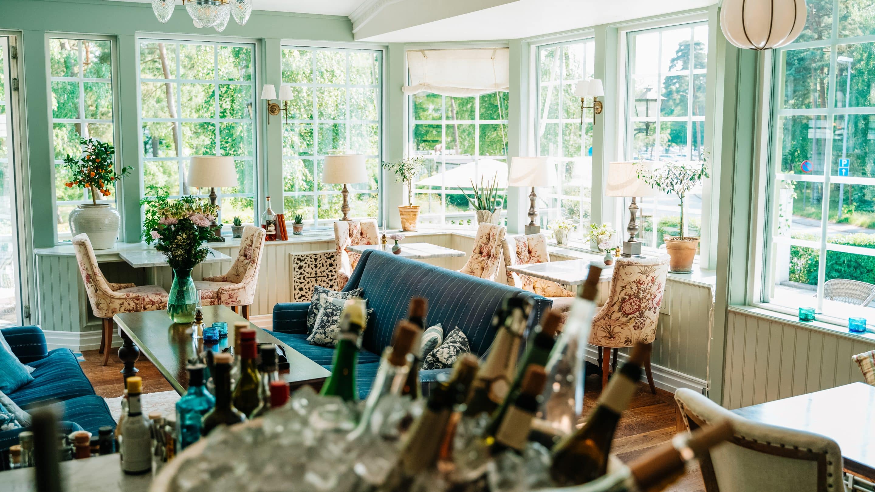 Villa Strandvägen restaurangen