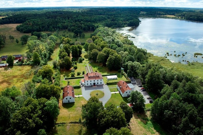 Noors Slott vy från luften