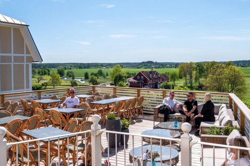 Johannesberg Slott terrassen