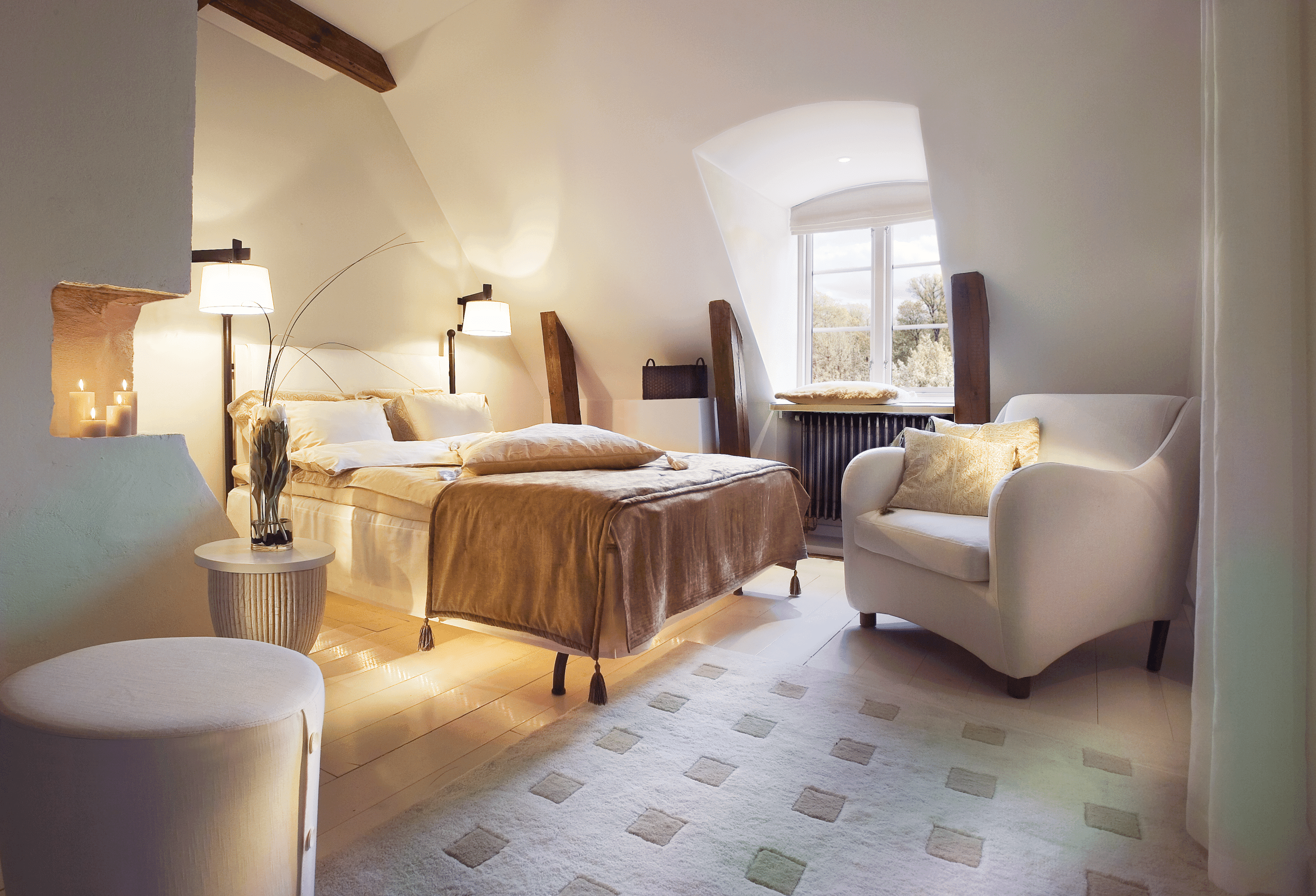 Ulfsunda Slott hotellrum 2