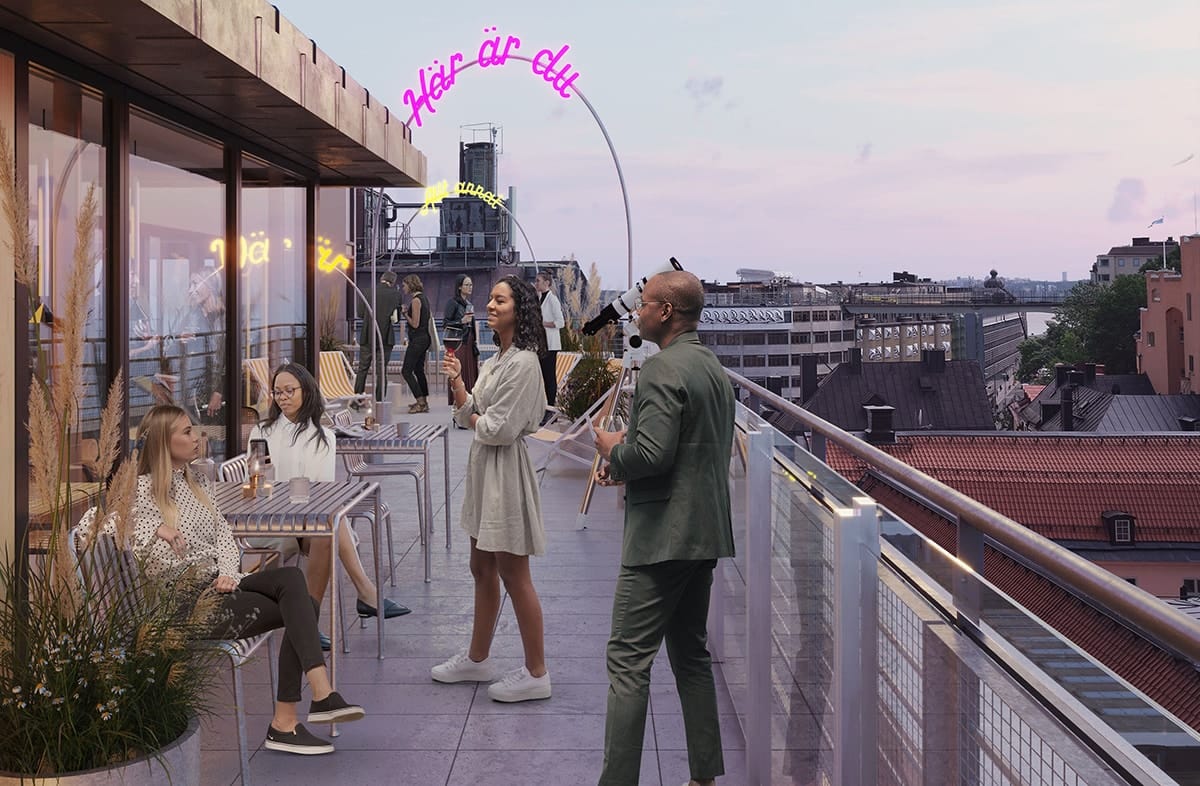 Helio Slussen Yttre rymden