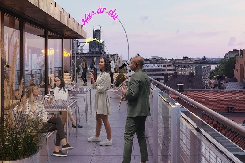 Helio Slussen Yttre rymden