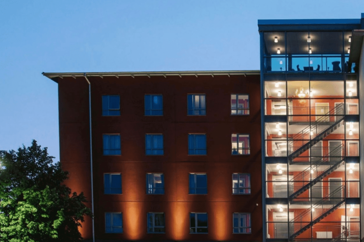 Skara Konsthotell fasad externt