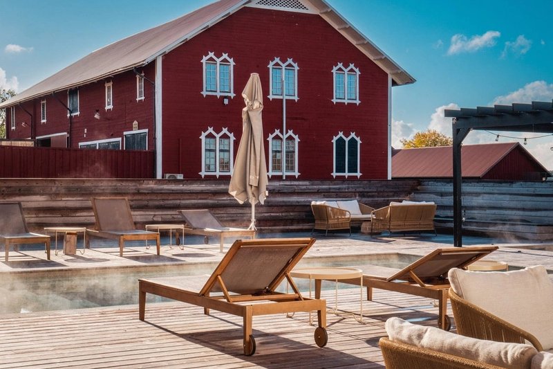 Johannesberg Slott konferens SPA pool