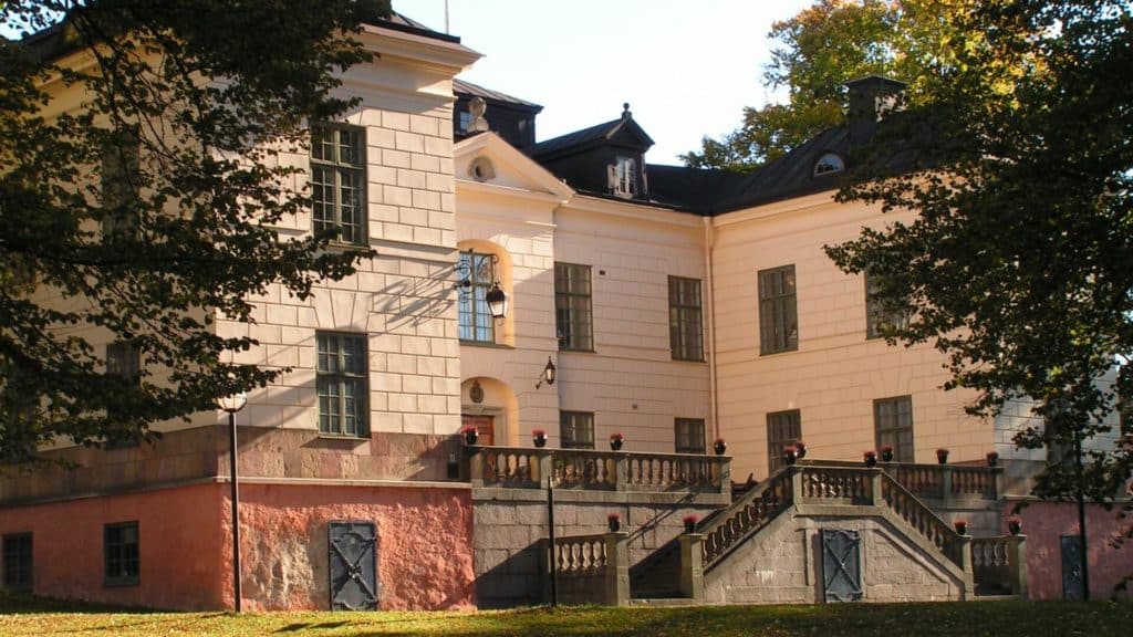 Näsby Slott externt baksida