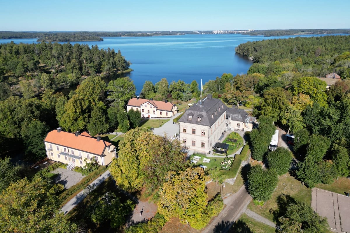 Görvälns Slott flygfoto