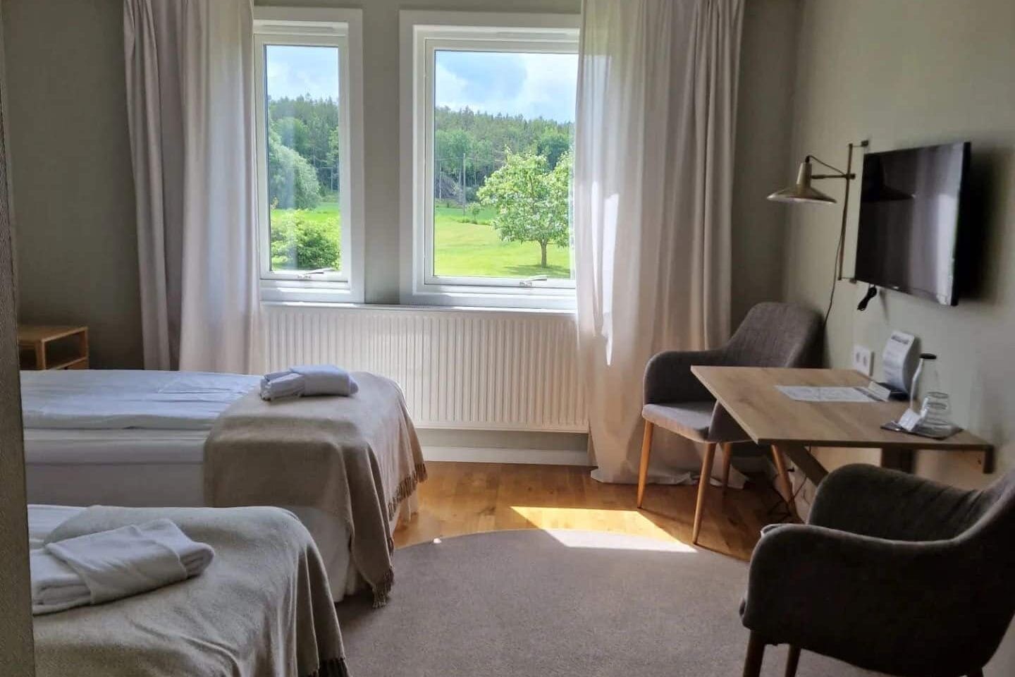 konferens södra Stockholm Bommersvik hotellrum