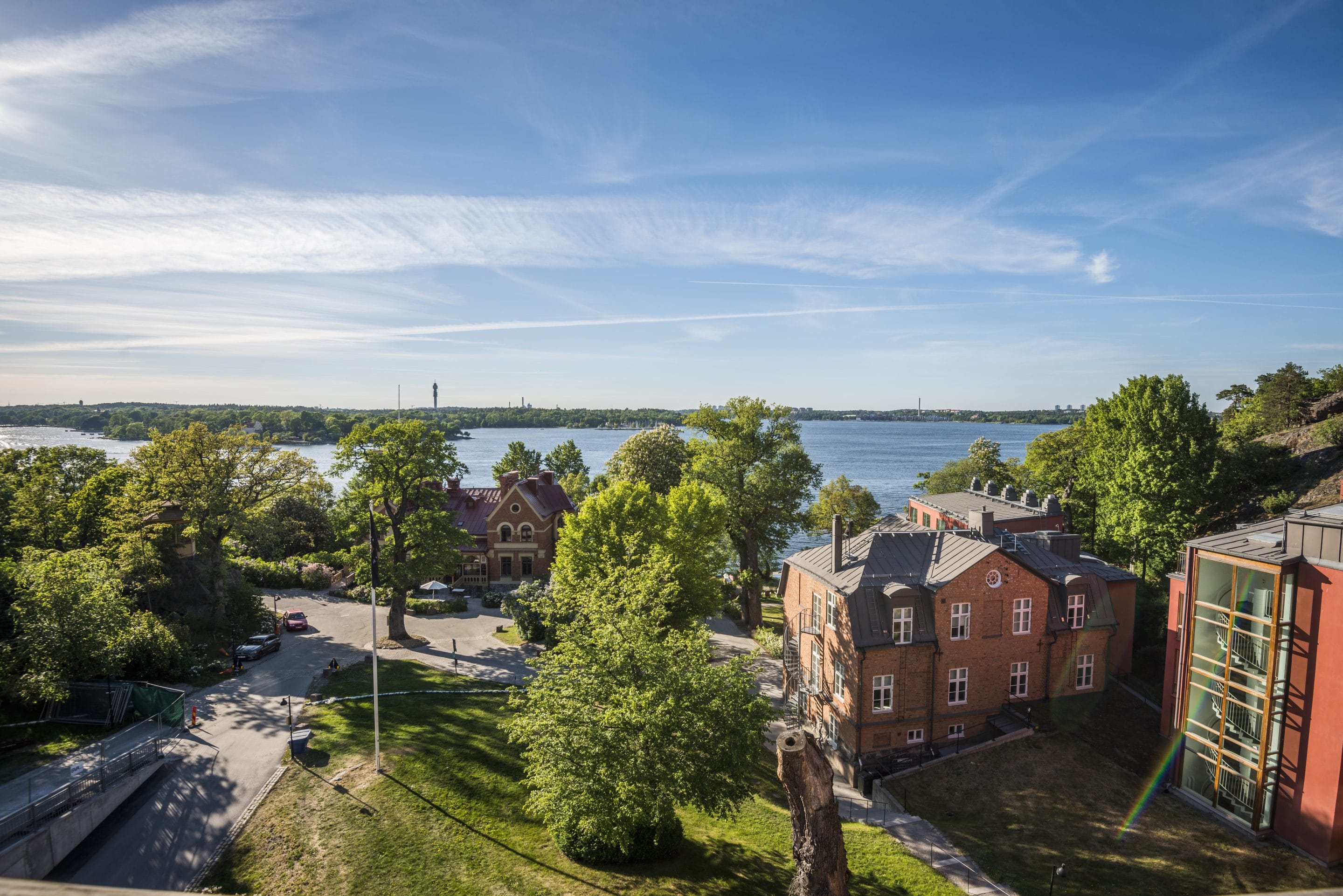 Hote J översikt över vattnet
